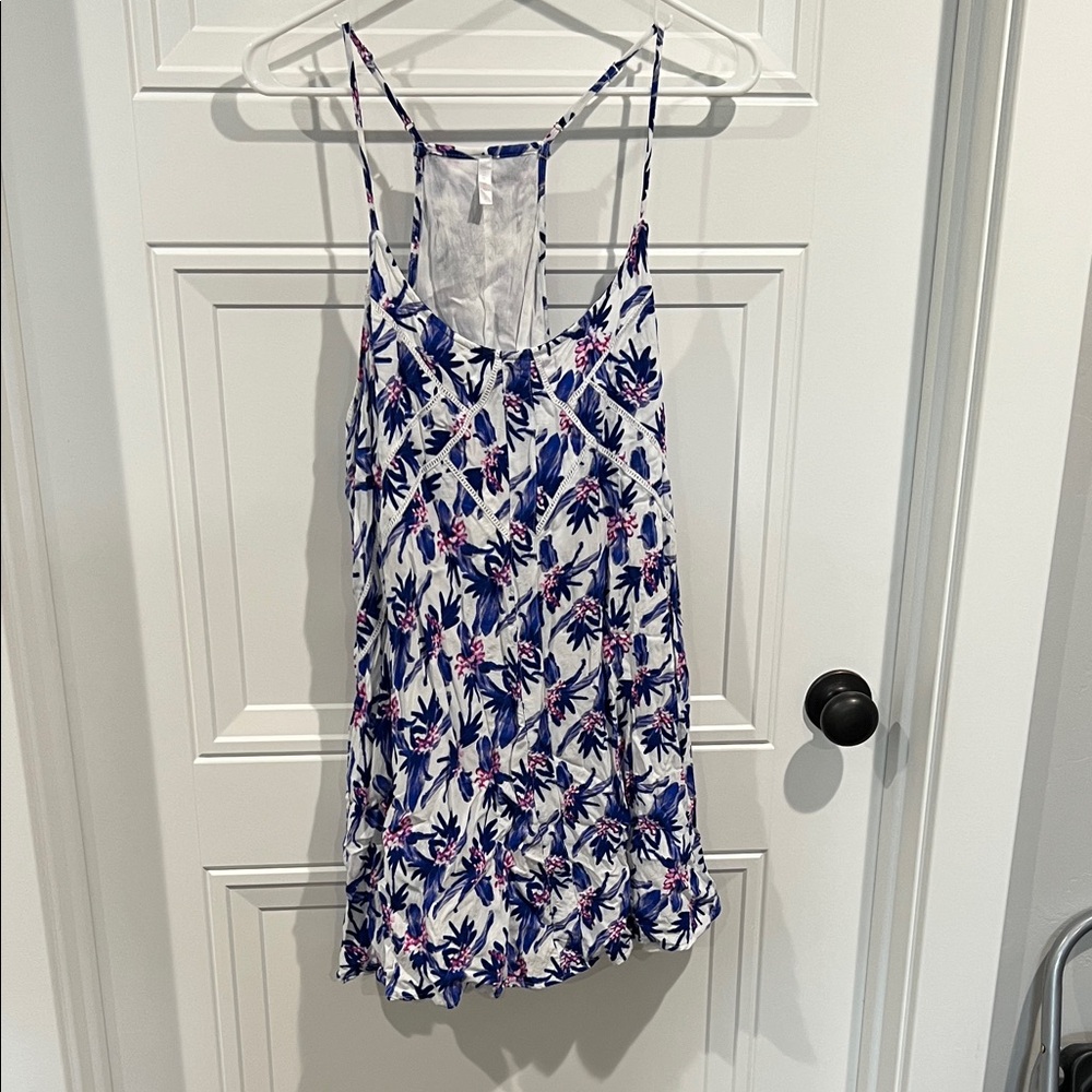 Pinkblush Blue and Pink Floral Mini Dress